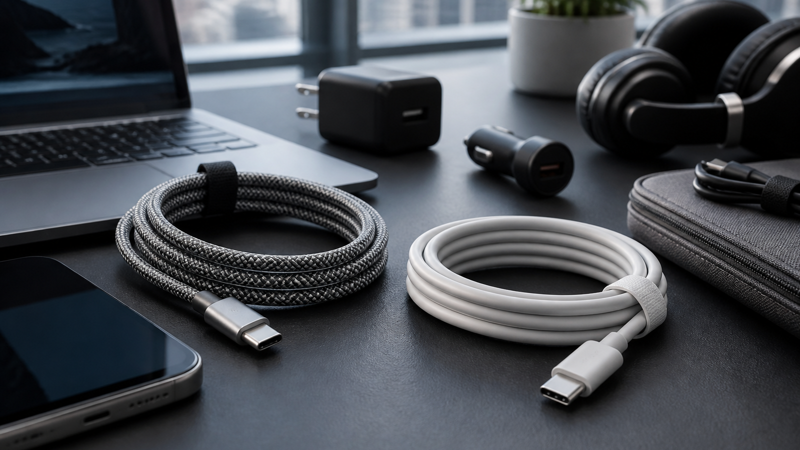 Nexoltic Comparing Durable Braided vs Silicone Charging Cables for Everyday Use in the USA guide image for United States (USA) shoppers