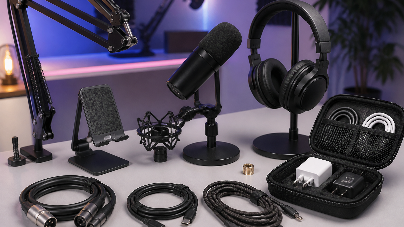 Nexoltic Essential Audio Accessories for Podcasting and Streaming Setups in the USA guide image for United States (USA) shoppers
