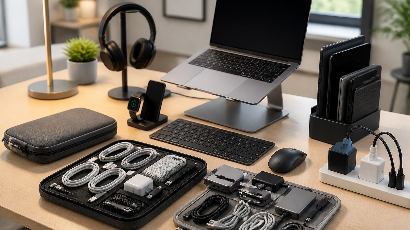 Nexoltic How to Organize Tech Accessories for Remote Work and Study Setups in the USA guide image for United States (USA) shoppers