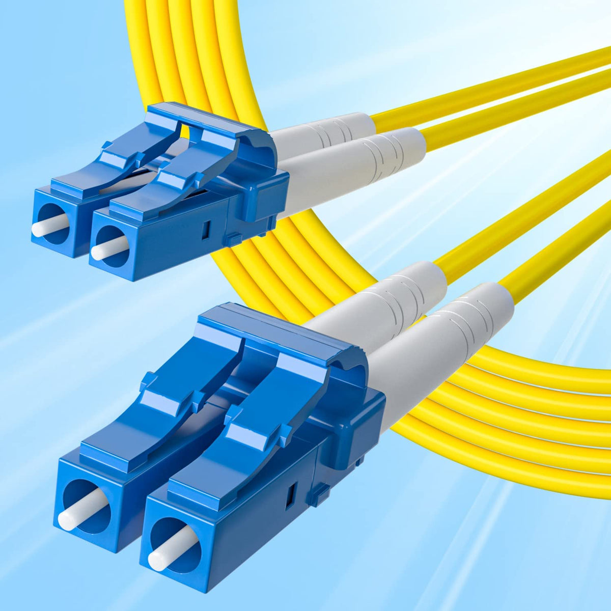 10Gtek ceramic ferrule close-up shows precision for low loss connections
