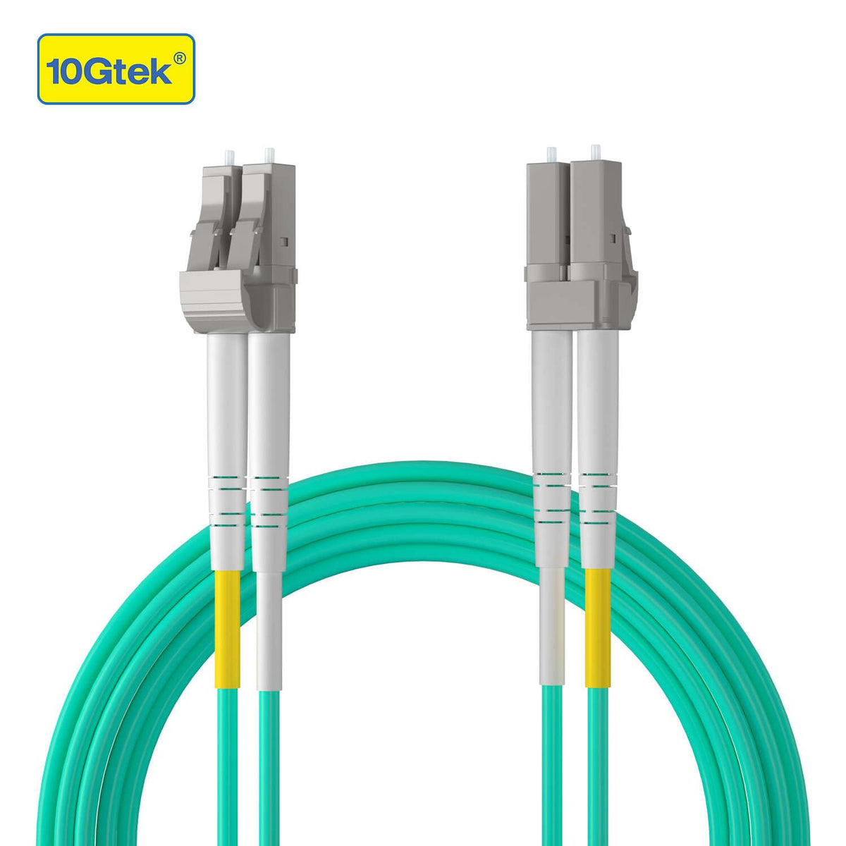 10Gtek zirconia ceramic ferrule close-up ensuring low insertion loss benefit