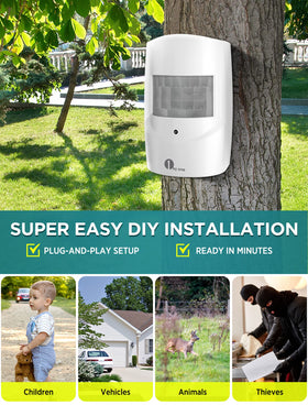 1byone scale shot with hand showing compact size and easy installation