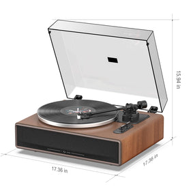 1byone magnet cartridge balance reduces distortion for warm audio.