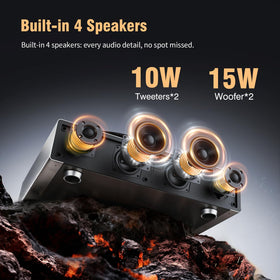 1byone DSP processing provides balanced tone across vinyl playback