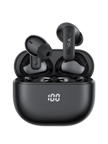 1 Hora ANC earbuds with LED display for quick battery check
