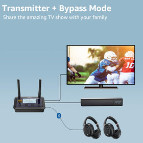 1Mii B03Pro+ receives music from phone as a Bluetooth receiver to old speakers.