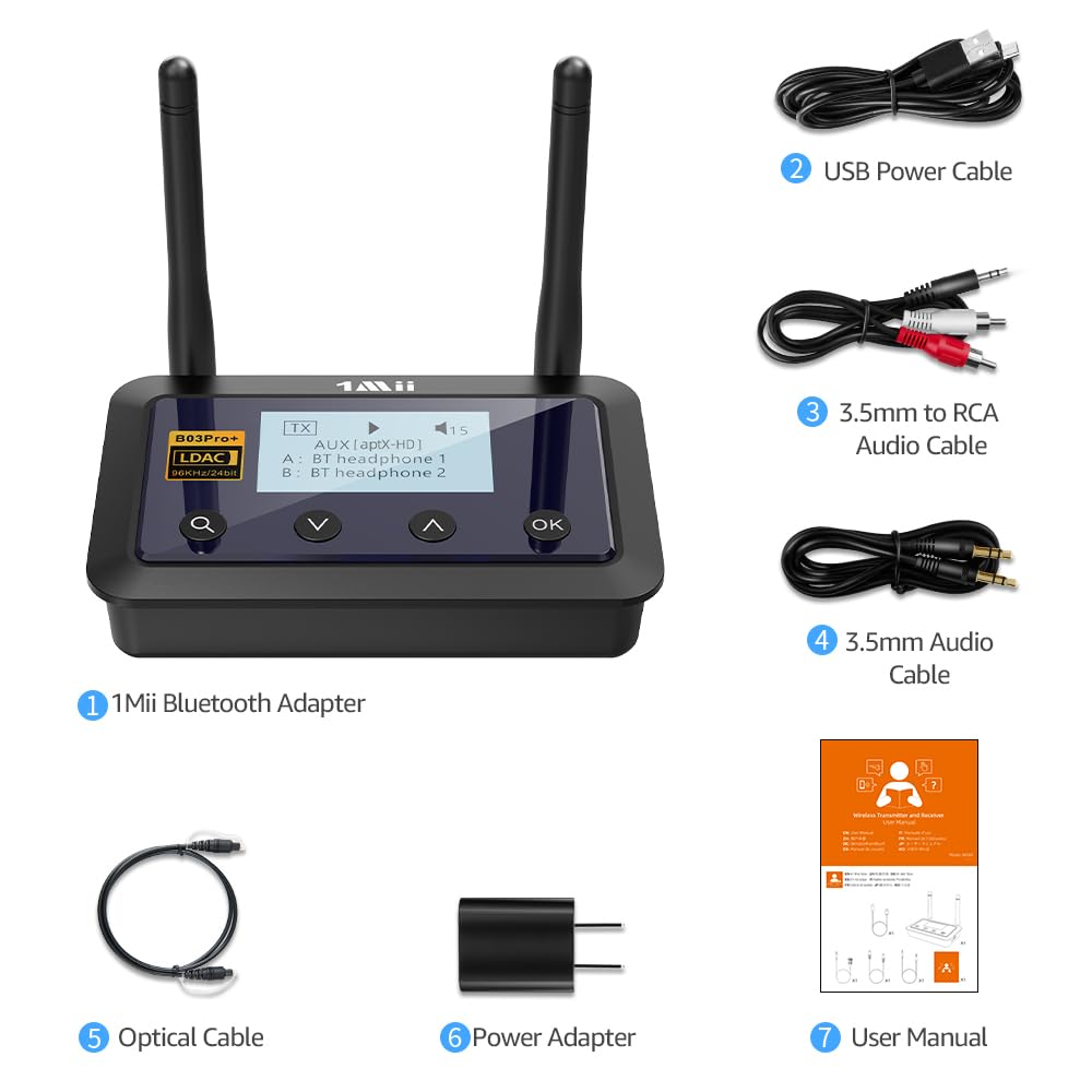 1Mii B03Pro+ compact design fits on a TV stand.