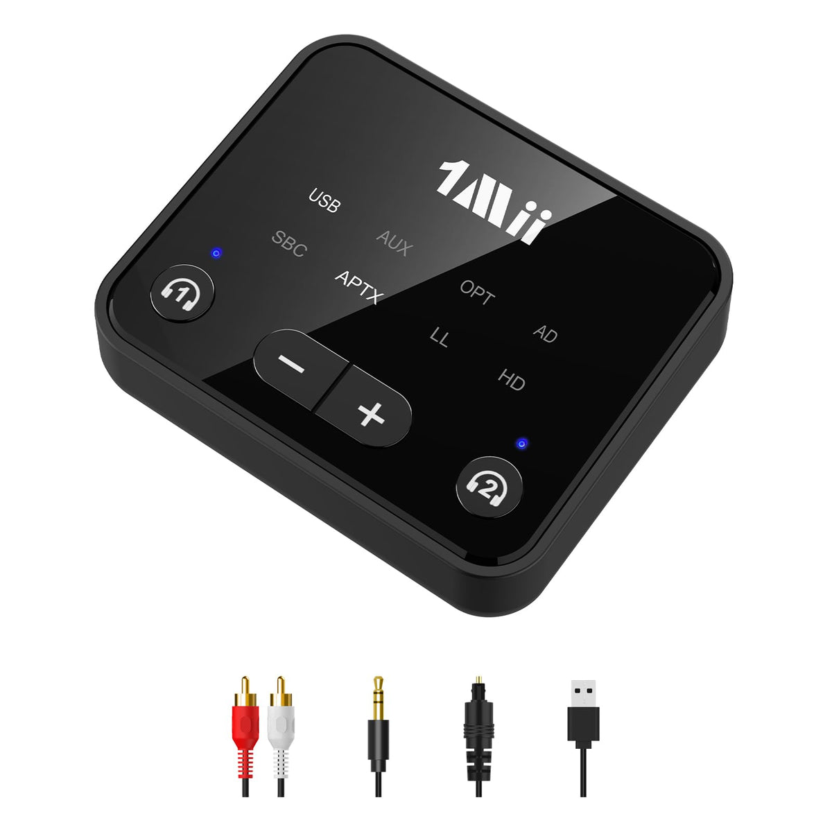 1Mii B06T6 front panel showing controls and display for easy setup and convenience