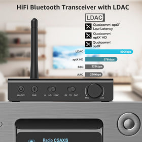 1Mii DS700 optical port enables clean digital connections to TVs and sound systems