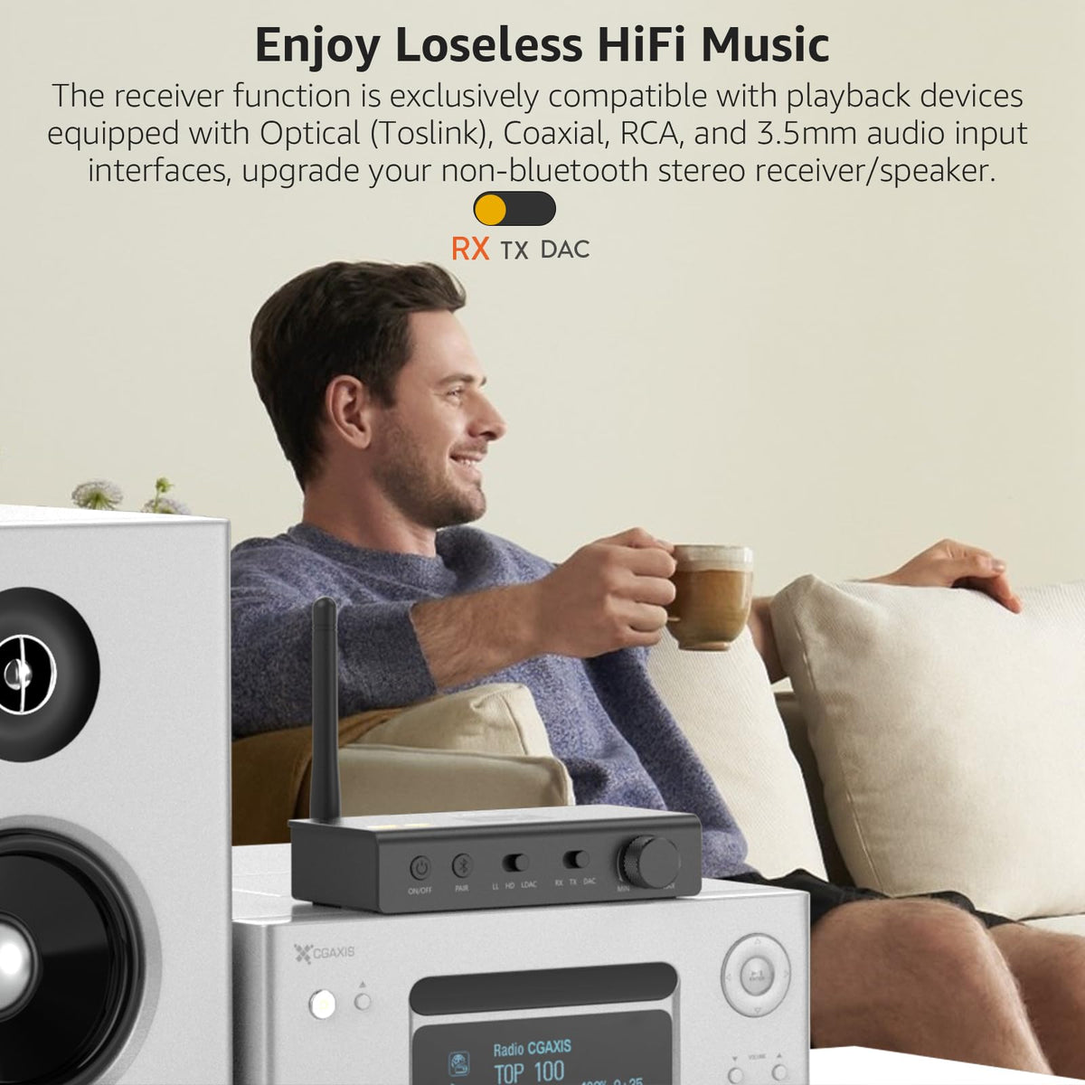 1Mii DS700 RCA output offers flexible compatibility with legacy gear