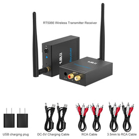 1Mii in living room sending TV audio wirelessly for tidy, cable-free entertainment