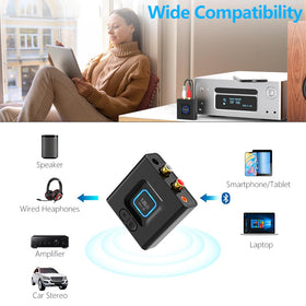 1Mii ML201 connects via 3.5mm or RCA outputs for compatibility