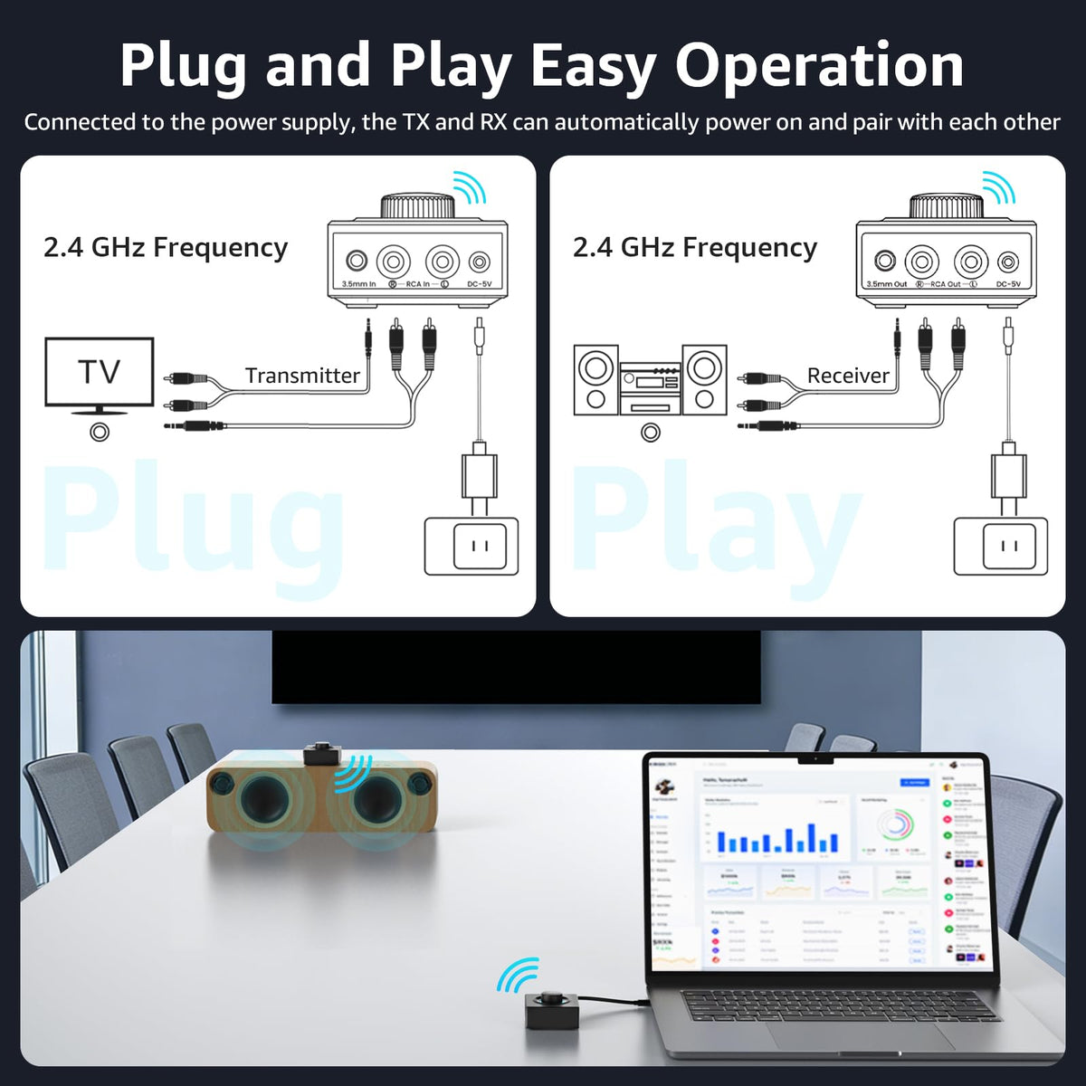 1Mii multifunction knob adjusts volume and mutes with a touch