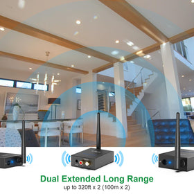 1Mii antenna close-up illustrating robust 2.4GHz reception and extended range