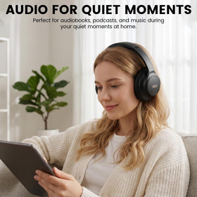 1Mii Y8+ wired connection with cable for uninterrupted listening while charging
