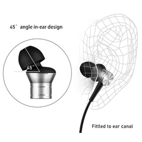 1MORE close-up of aluminum alloy body highlighting durability and premium feel