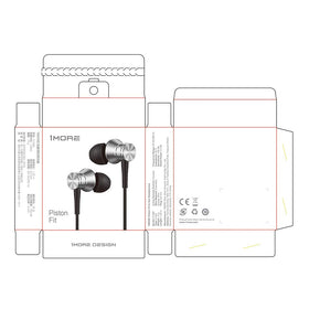 1MORE earphone next to a coin for size comparison and easy pocketability