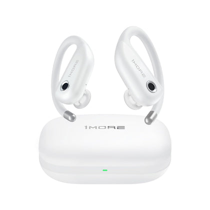 1MORE Fit Open Earbuds S50 case in white for easy charging and storage