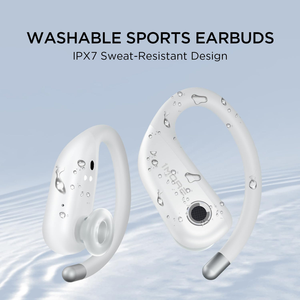 1MORE Fit S50 with IPX7 rating for sweat resistance