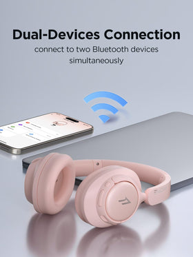 1MORE HQ31 control buttons and ports highlighted for simple on-device use