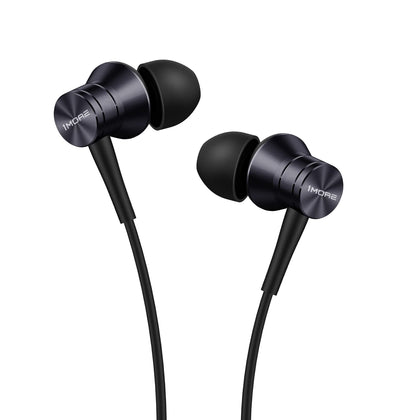 1more-piston-fit-earphones-with-mic offer compact in-ear design for daily listening.