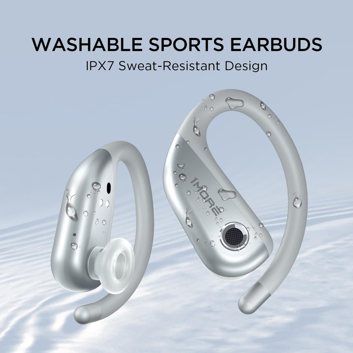 1MORE S50 quick-charge feature providing hours of listening in minutes