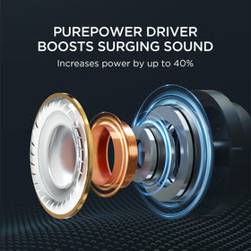 1MORE S50 Fit open-ear earbuds DLC diaphragm close-up for clear audio