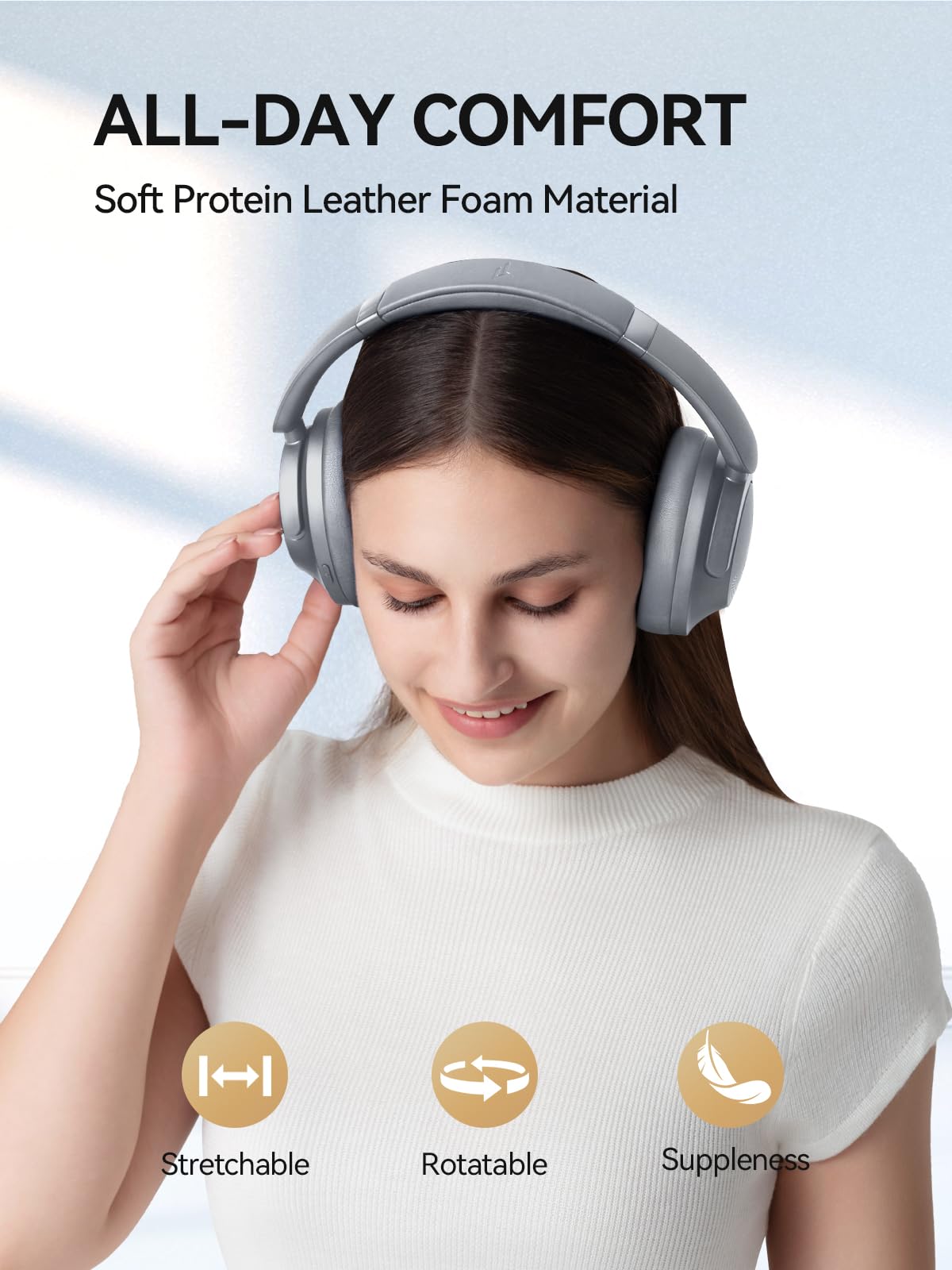 40mm diamond-like drivers in 1MORE SonoFlow-Pro delivering wide frequency range.