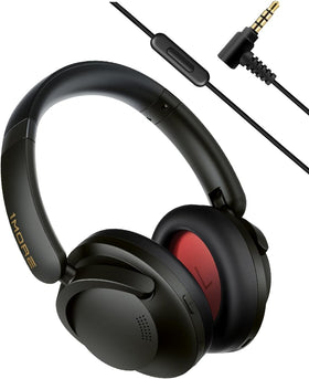 1MORE SonoFlow-Pro over-ear headphones front view in matte gray for immersive listening