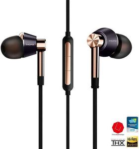 1MORE Triple Driver earphones inline remote and MEMS mic for easy calls.