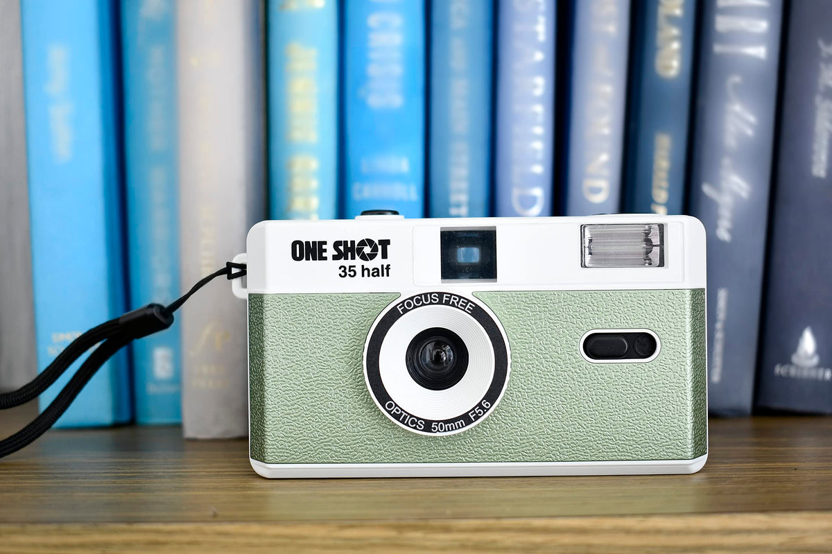 1 Shot built-in flash open demonstrating instant low-light capability