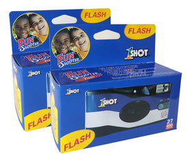 1 Shot front view showing compact camera and ease of use
