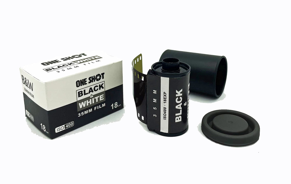 1 Shot packaging and contents displayed for ready-to-shoot convenience benefit