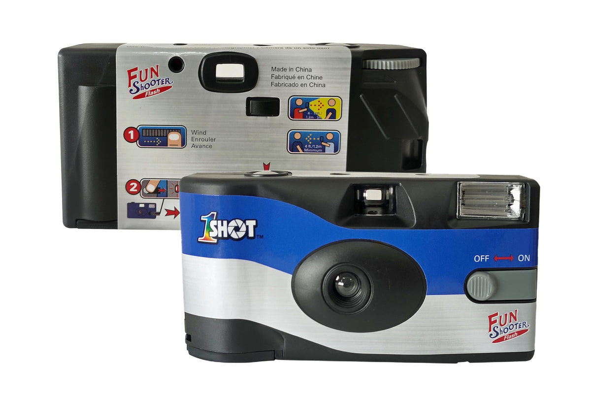 1 Shot side held in hand showing portable pocket-sized benefit