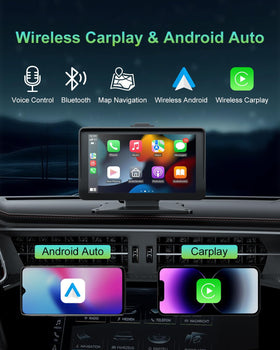 25HOURS display close-up highlighting HD screen clarity for easier map reading