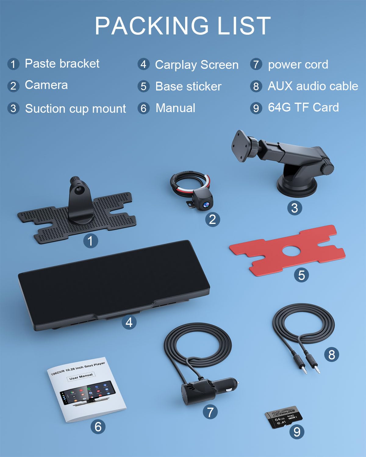 12V-24V power and mounting options for easy installation
