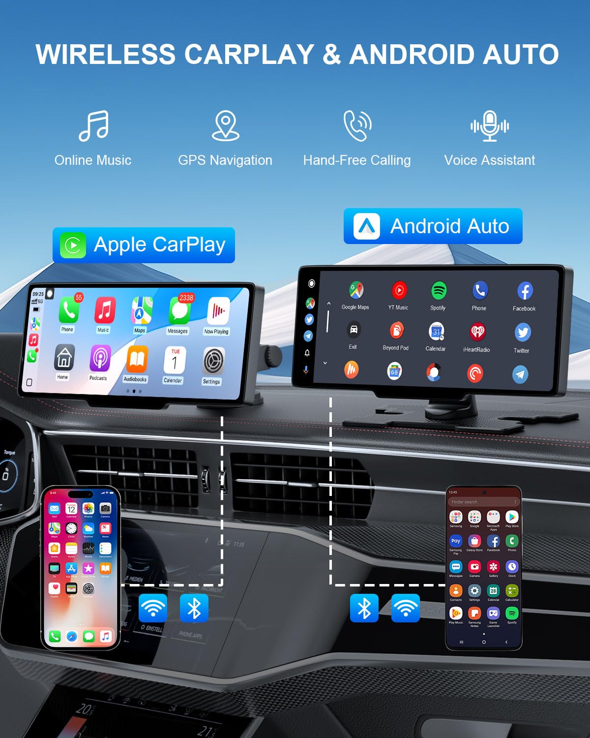 HK3 with 4K dash cam captures clear driving footage on the road