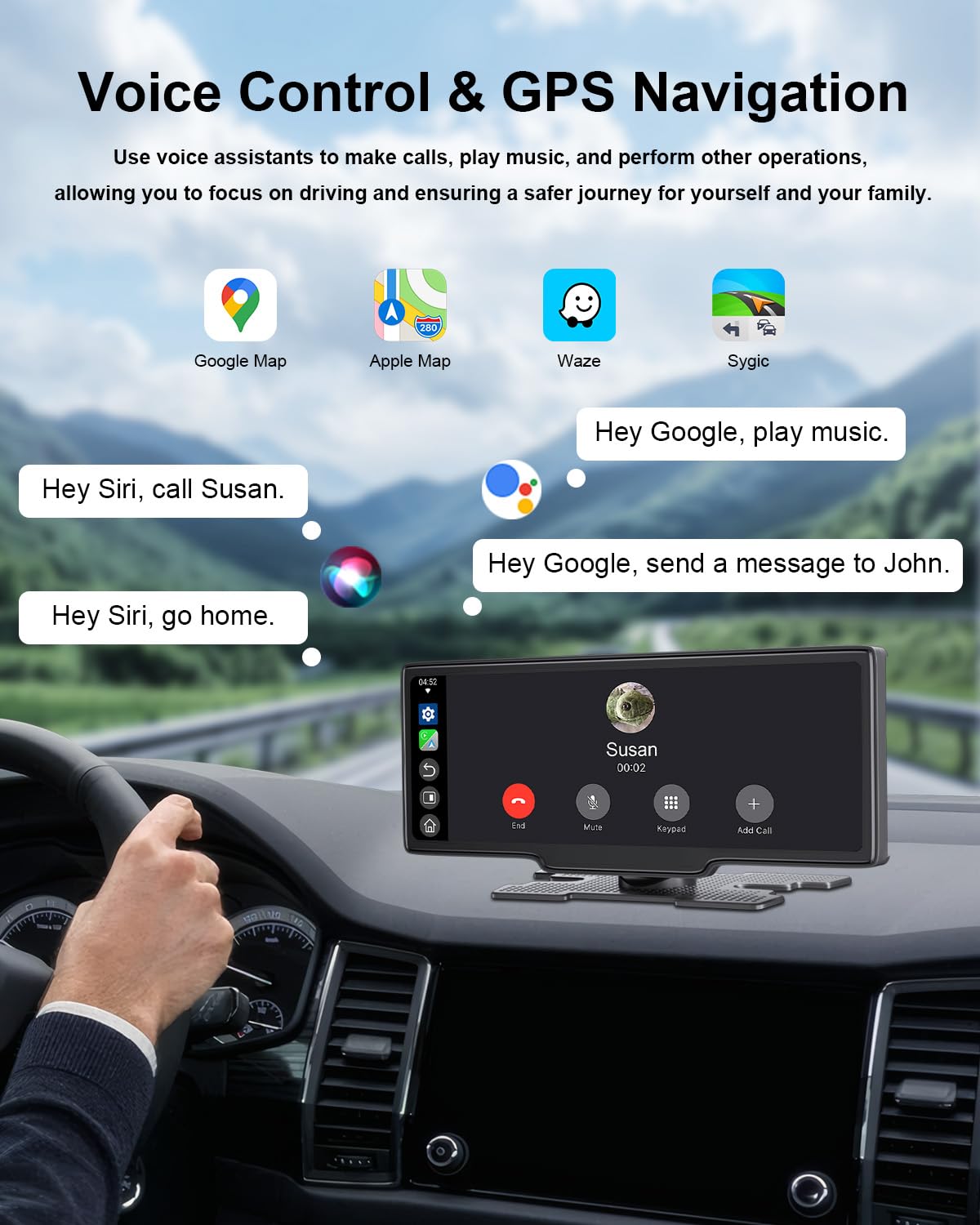 HK5 offers wireless Android Auto mirroring for seamless smartphone integration