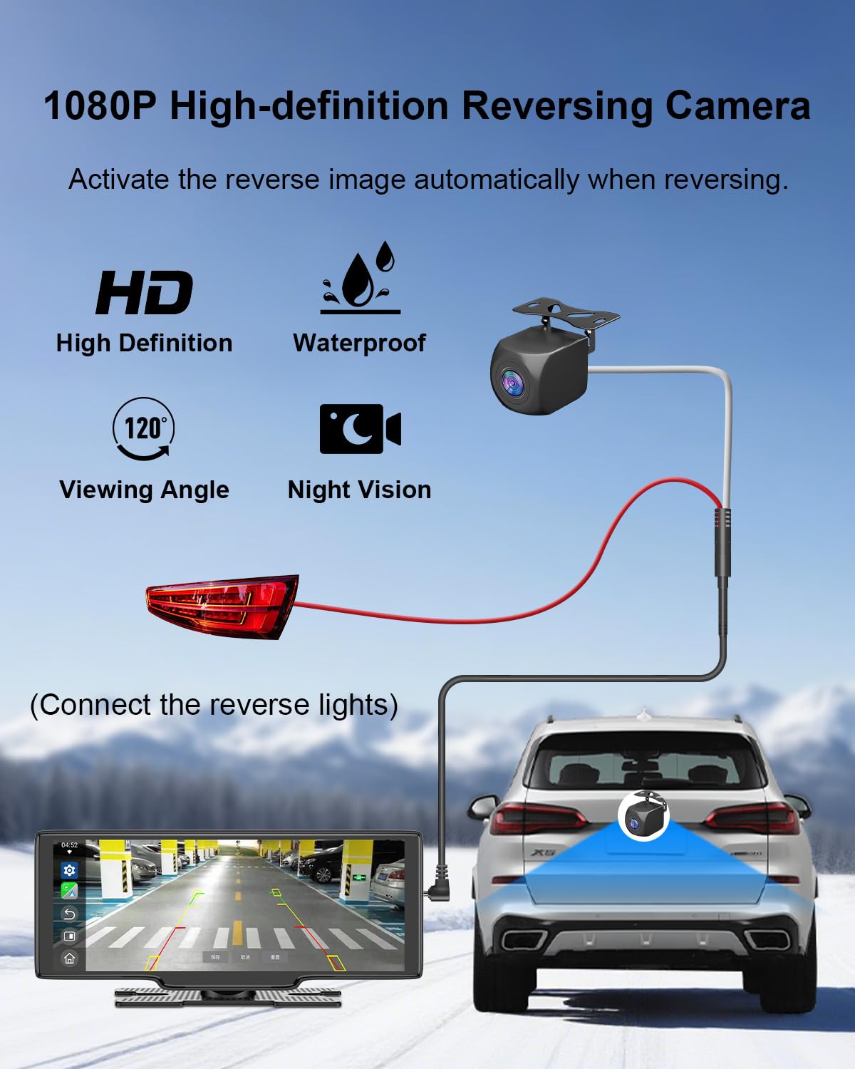 Real-time navigation with voice prompts keeps you on course