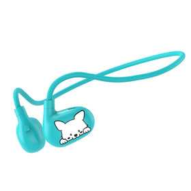 2B2C LK15 blue front view headphones, lightweight for daily learning and play
