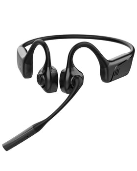 2B2C open ear headphones front view for comfortable all day wear without ear canal pressure