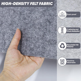 2win2buy close-up felt texture showing padding and tear resistance