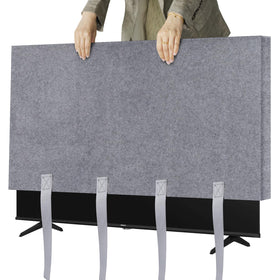 2win2buy front view of cover protecting TV screen and corners