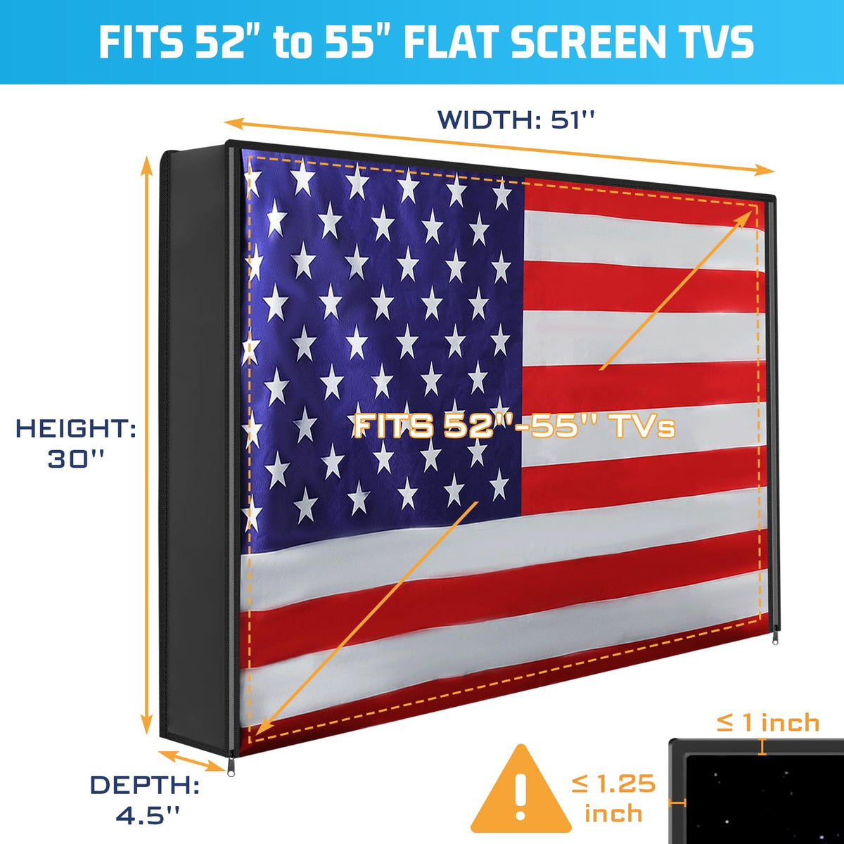 2win2buy Easy installation and total coverage for outdoor TVs