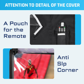 2win2buy Remote pocket keeps controls safe