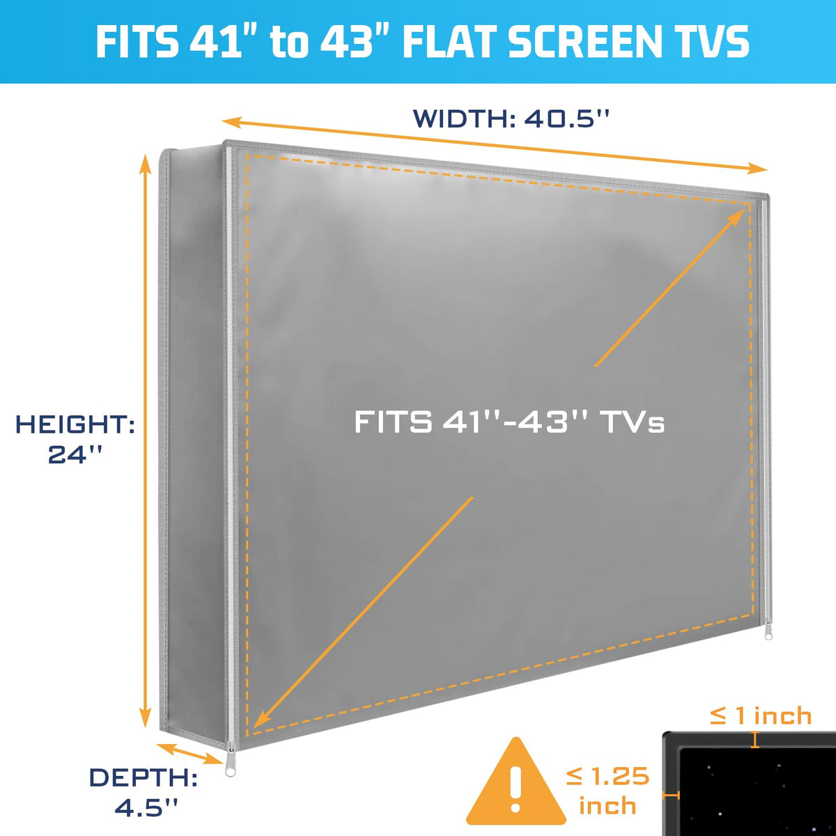 2win2buy cover shielding TV from sun and dust in outdoor setting