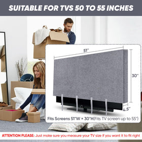 2win2buy TV cover stored flat when not in use