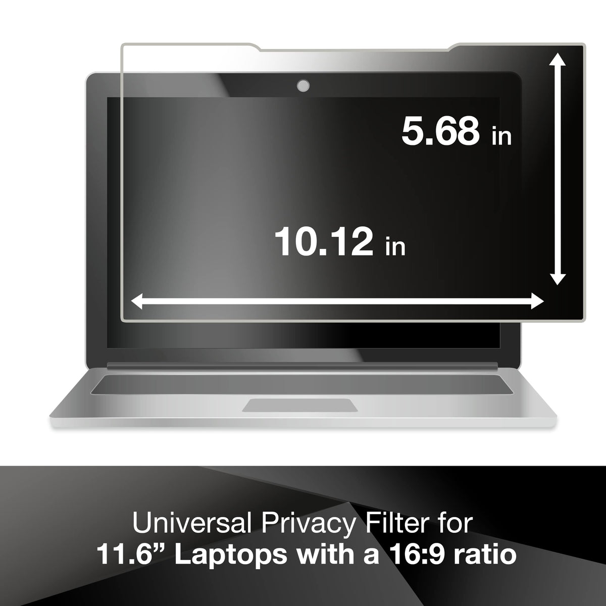 3M privacy filter glossy side detail preserving clarity and color for user