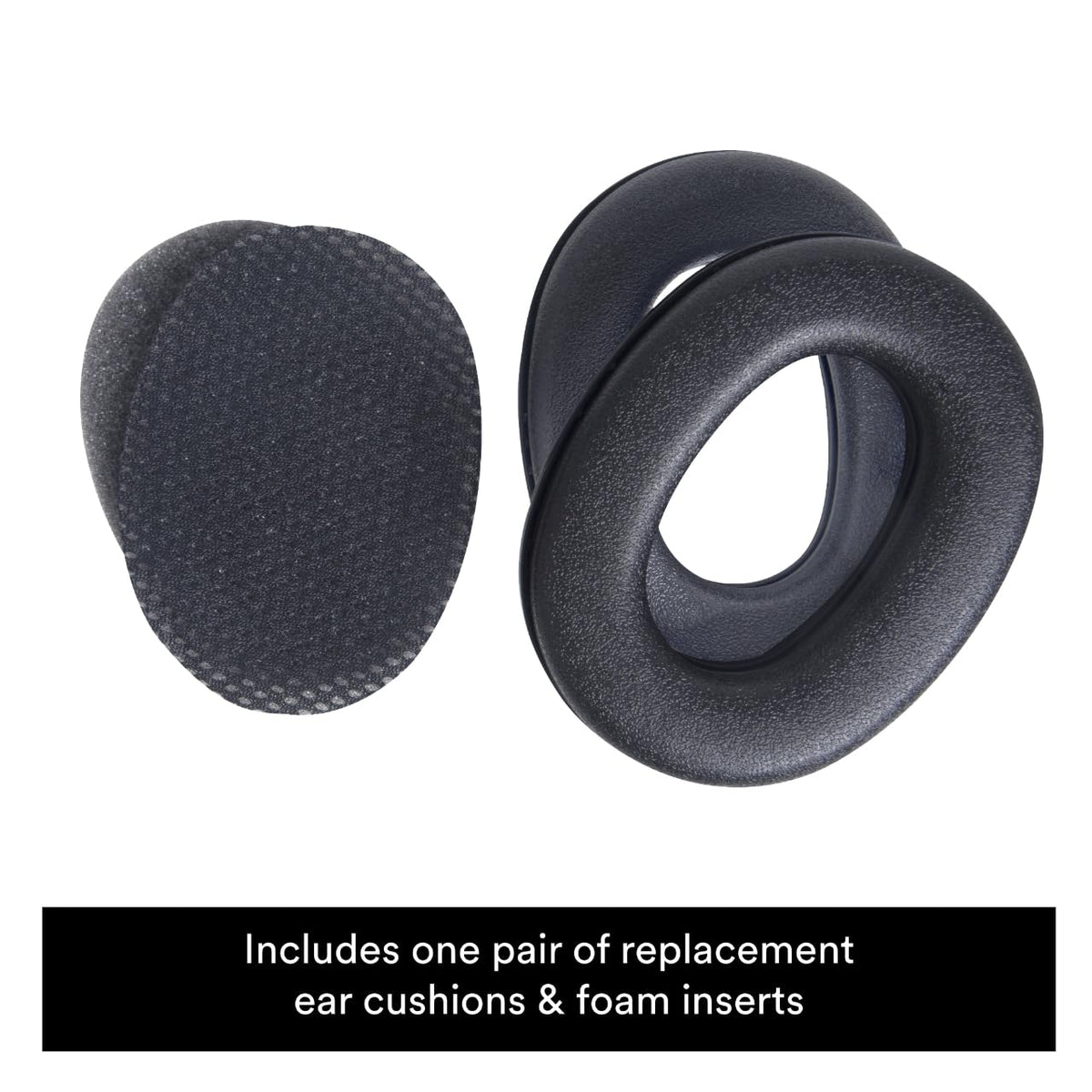 3M WorkTunes foam inserts refreshed seal for daily wear.