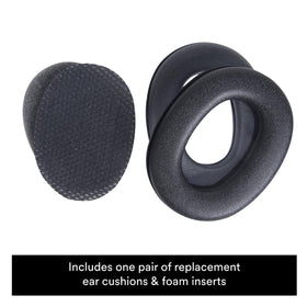 3M WorkTunes foam inserts refreshed seal for daily wear.